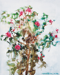 周春芽 1999年 花神
