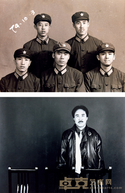 海波 他们 120×40cm