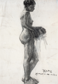 张永旭 1984年  人体描绘
