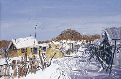 赵开坤 2007 年作 瑞雪