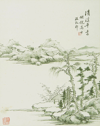 汪采白 山水