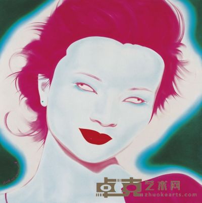 《中国肖像》 150×150cm