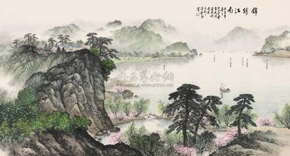 卢星堂 锦绣江南 镜心