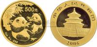 2006年熊猫1盎司金币一枚