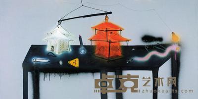 黄宇兴 2003年 幻城 124×240cm