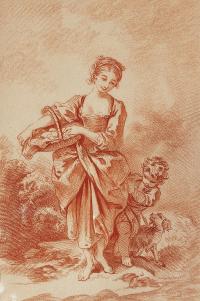 吉尔斯·蒂马尔图 18世纪 女孩