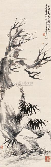 胡公寿 己卯（1879） 枯木竹石 立轴