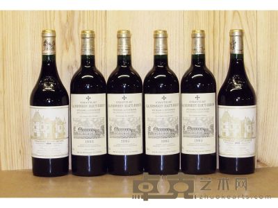 波爾多1855列級酒莊奧比昂系列 19955年份  6瓶 