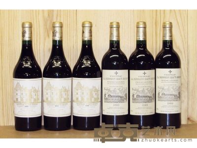 波爾多1855列級酒莊奧比昂系列 1995年份 6瓶 
