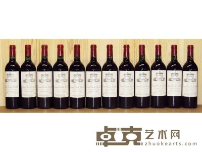 波爾多1855列級酒莊2級莊雄獅酒莊組合12瓶 