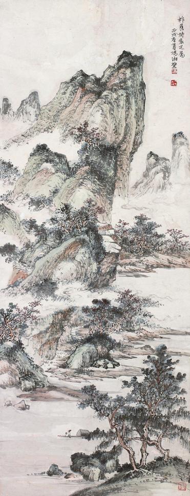 冯湘碧 山水 立轴