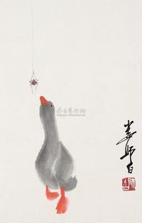 娄师白  喜从天降 镜心