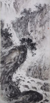 山水立轴