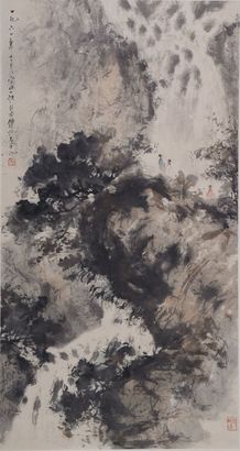 山水立轴