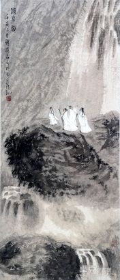 人物立轴