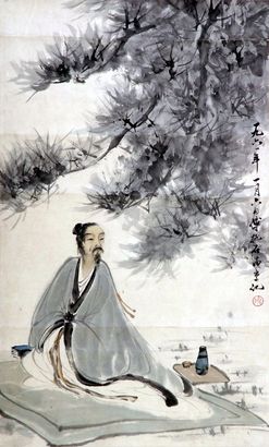 人物立轴