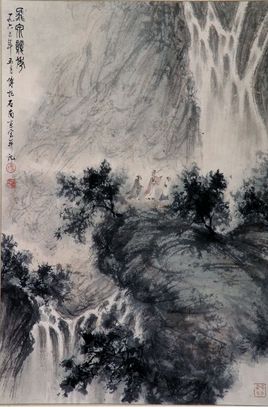 山水立轴