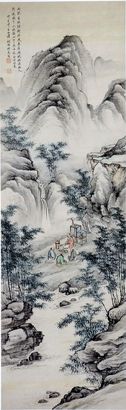 山水立轴