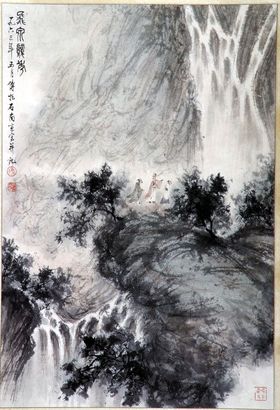 山水立轴