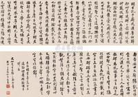 林长民 己未（1919）年作 行书 手卷