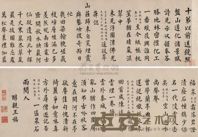 醇亲王 楷书 手卷 28.7×164.5cm
