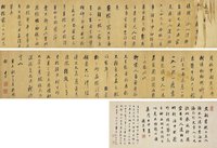 董其昌 1631年作 行书 画论 手卷