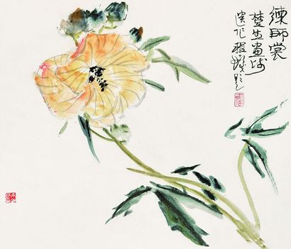 来楚生 练师裳 立轴