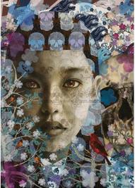 ANDRES BARRIOQUINTO SKULLS & BUTTERFLIES