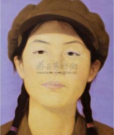 祁志龙 2001年作 革命女孩