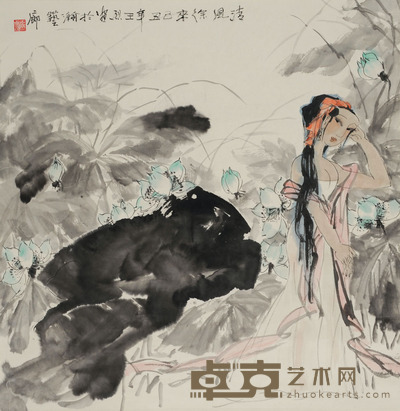 王烈 清风徐来 68×68