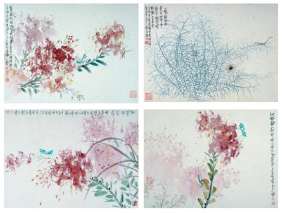 孔六庆 草虫图