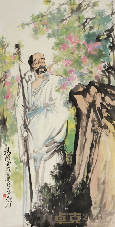 杨耀宁 清闲图 68×136