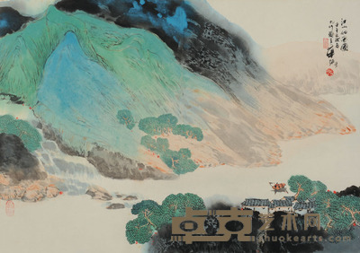 华拓 江山如画图 59×84