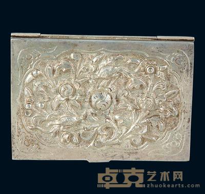 民国双面工花鸟图案 6.6×9cm