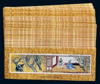 90年代“三国演义-隆中对”未采用图案邮票打齿纪念张一组80枚