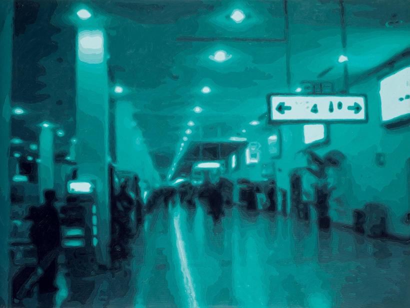 颜磊 2002年作 上升空间之二十九