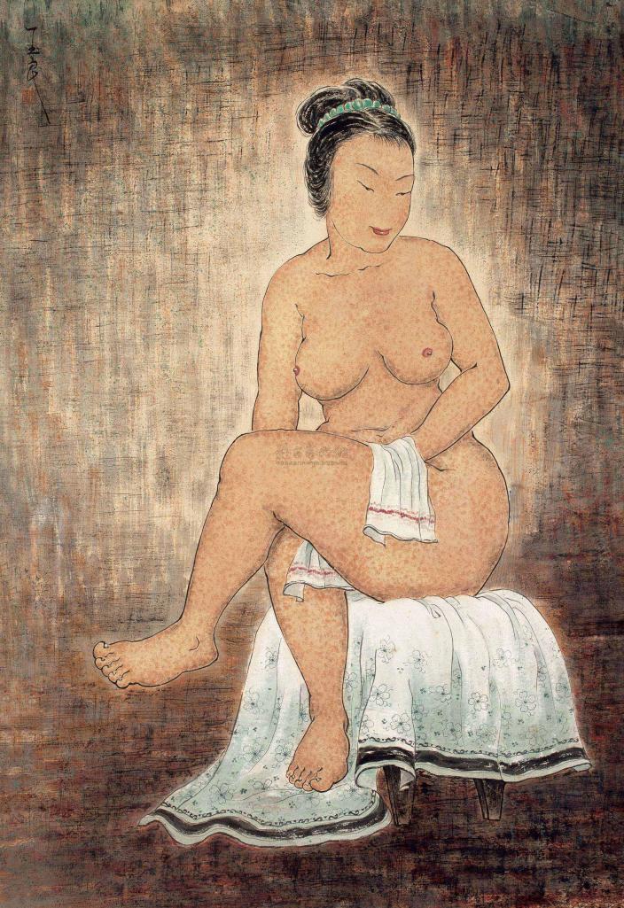 潘玉良 1940年作 裸女