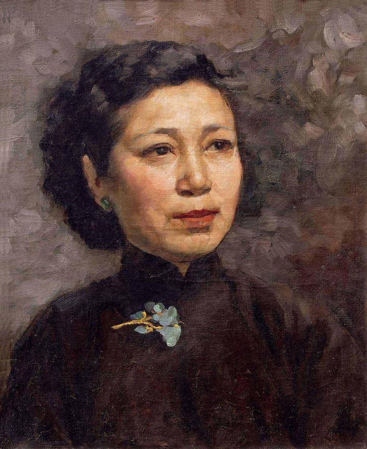 费以复 夫人肖像