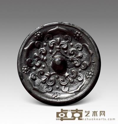 花卉纹手镜 