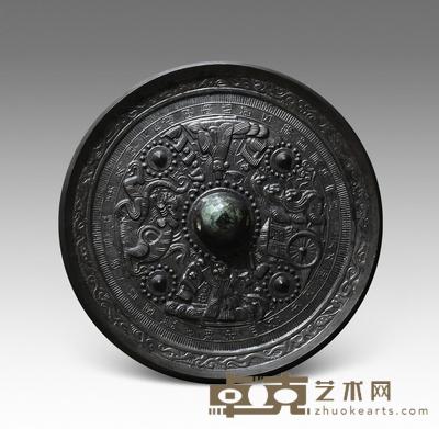 神人车马画像镜