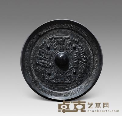 周氏神人车马镜