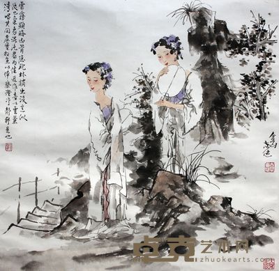 郭东健 人物镜片 68×70