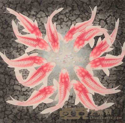 路雨年 鱼镜片 64×65