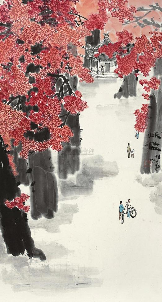 张继馨 秋艳 镜心