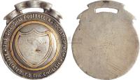 中国最早的足球协会银章一枚