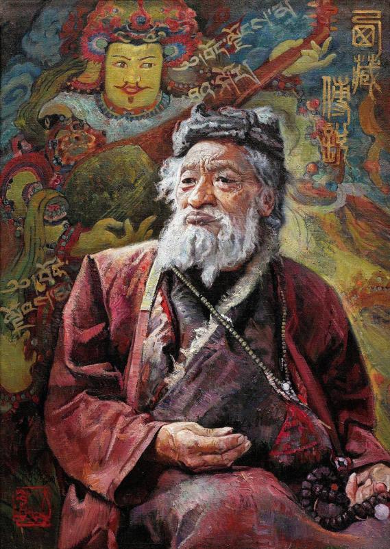 秦大虎 2009年作 西藏传说
