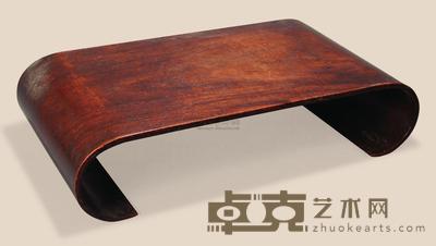 清 花梨卷书几 28×50×11cm