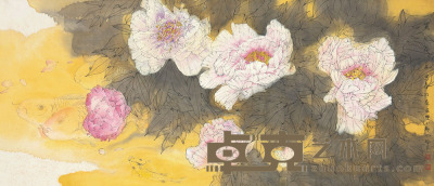 蔡小枫 庚寅（2010）年作 丽春 立轴 49×115cm