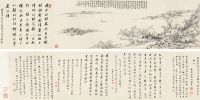 黄易 癸卯（1783）年作 江干折柳 手卷