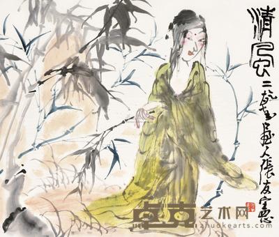 张友宪 清风 立轴 57×67cm